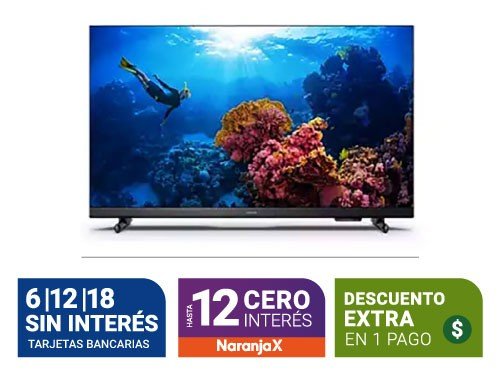 Smart Tv Philips 32" Hd Google Phd6918