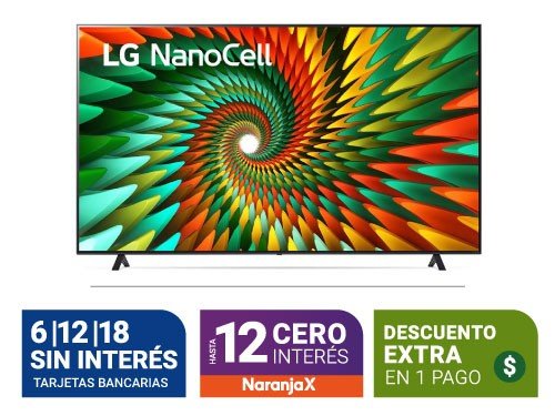 Smart Tv 4K Lg 55" 55Nano77Sra Al Thinq Nano Cell