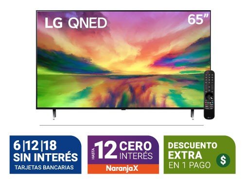 Smart Tv Qned 4K Lg 65" 65Qned80Sra Al Thinq