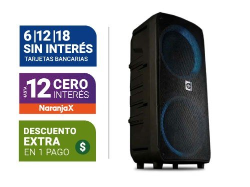 Parlante Stromberg Stoke Multirepr Bth/Aux 80W Rms