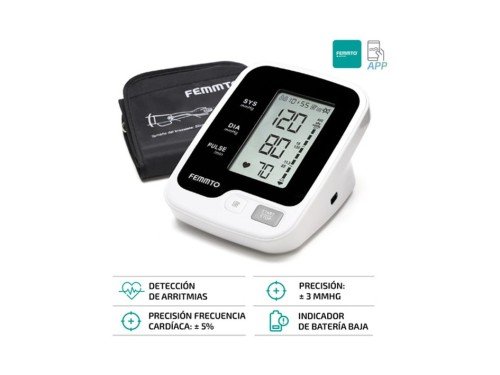 Tensiometro Digital Brazo Batería Usb Medidor Presion Arterial Enferme