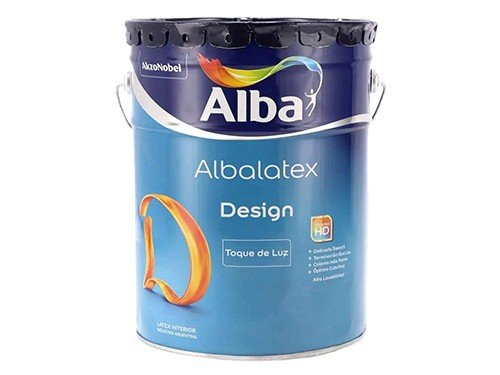 Látex Interior Albalatex Toque De Luz Blanco 20 Lts Alba