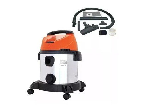 Aspiradora Black+Decker 1600w 20 Lts Agua y Polvo Bdwds20