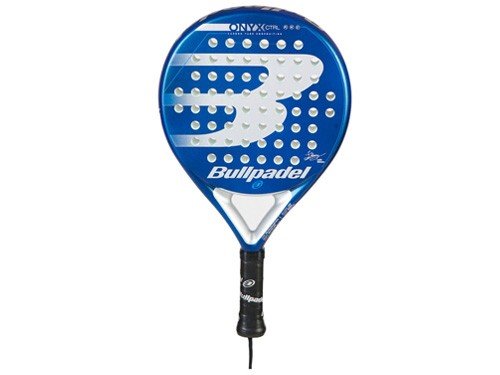 Paleta De Padel Sin Funda Bullpadel Onyx Ctrl Lucho Soliverez Azul