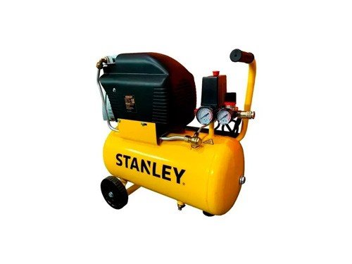 Compresor De Aire Stanley 24 Litros 2 Hp + Kit 3 Accesorios