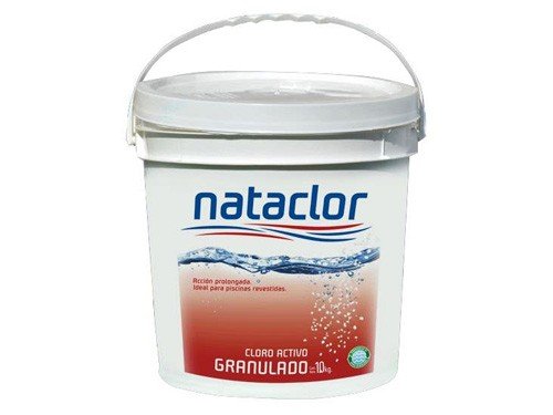 Cloro Activo Granulado 10 Kg Piletas Revestidas Nataclor