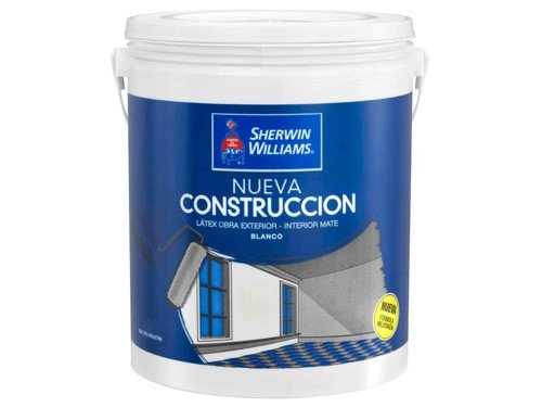 Latex Interior Exterior Nueva Construcción 20 Lts Sherwin Williams