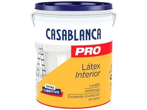 Latex Interior Pro Mate Blanco 20 Lts Casablanca