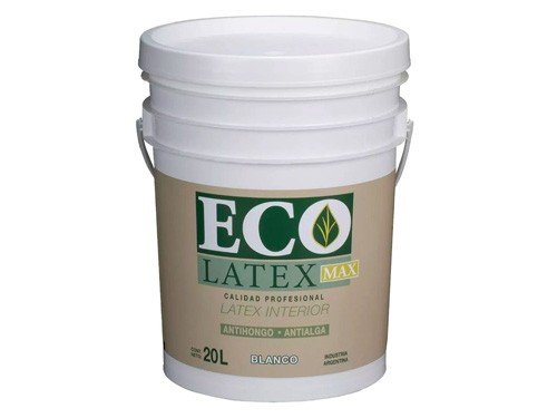 Latex Interior Ecolatex Blanco Mate 20 Lts Tersuave