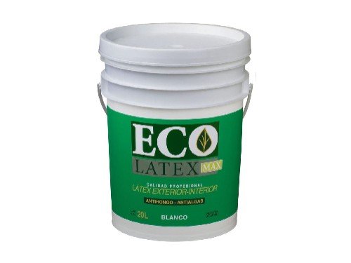 Latex Interior Exterior Ecolatex Blanco Mate 20 Lts Tersuave