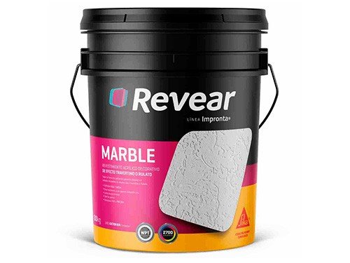 Revestimiento Marble Medio Beige Almendra Revear 25 Kg