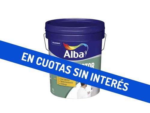 Latex Alba Constructor Interior blanco 20 L