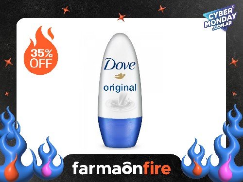 DOVE - Desodorante roll on original 50 ml