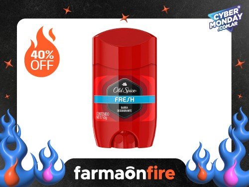 OLD SPICE - Barra desodorante fresh 50 gr