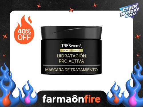 TRESEMME - Máscara tratamiento hidratación pro activa 300 ml