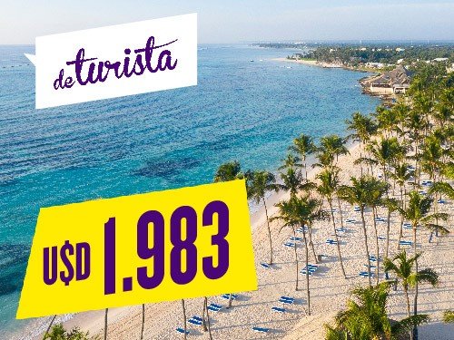 Cuotas Sin Interés - Punta Cana y Bayahibe - 8 a 11  Días