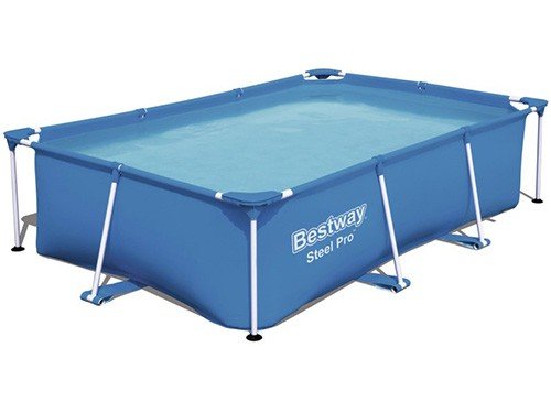 Pileta Estructural Rectangular de Lona de 2300 Lts STEEL PRO - BESTWAY