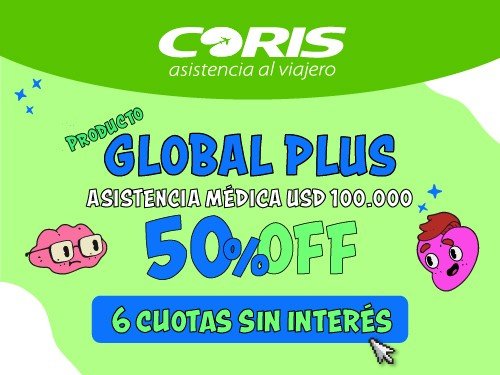 Asistencia Global Plus – Bloque de días (8 días) Expresado en USD