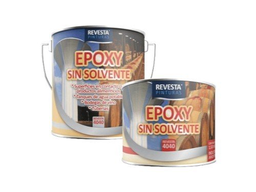 Esmalte epoxi Revesta 4040 sin solvente 1 litro