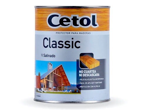 Protector para madera Cetol Classic satinado 4 Litros