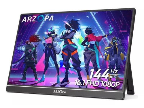 Monitor Portatil Arzopa - Z1 F-A 16.1' 1080P 144HZ Kickstand