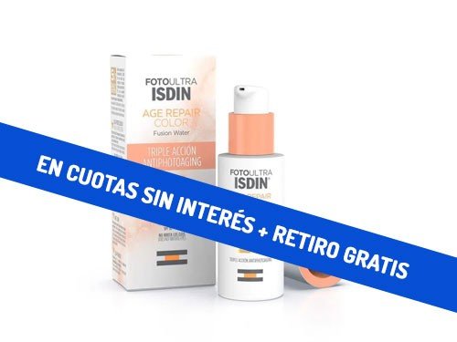 Foto Ultra Isdin Age Repair Water Color SPF50+ 50 Ml