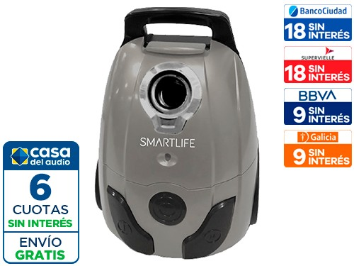 Aspiradora Smartlife SL-VC16BAG 1600Watts