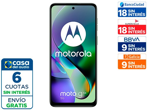 Celular Motorola G54 6.5" 128GB Verde