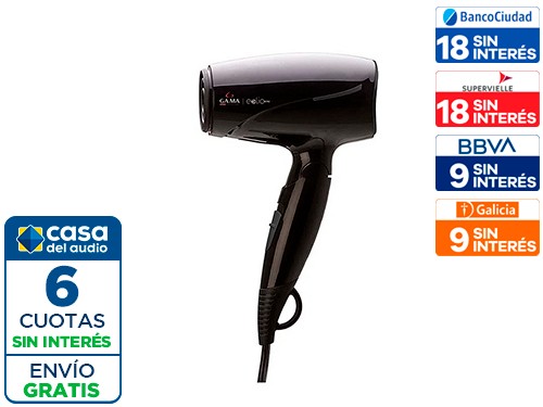 Secador de Cabello Gama Eolic Mini Plegable 1600Watts