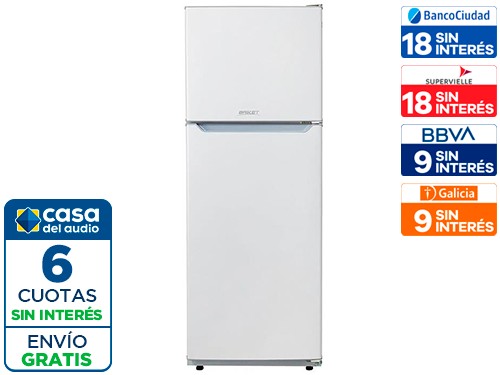 Heladera Cíclica Briket BK2F-1610V 322Lts