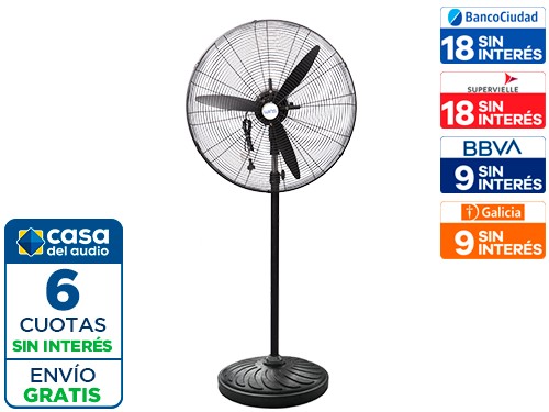 Ventilador de Pie Wins 26" 165 Watts Industrial