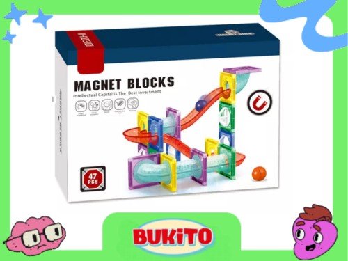 Bloques Magneticos Mega Baby 47 Piezas Construccion