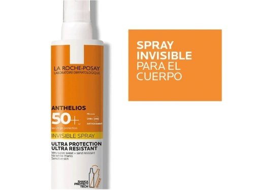 Protector solar anthelios Spray Invisible FPS 50+ - La Roche Posay