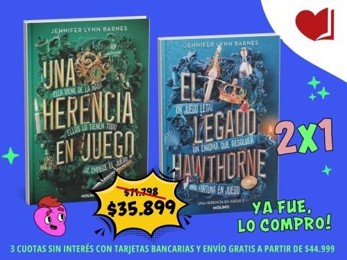 ¡2x1! ¡En esta saga juvenil GENIAL! ¡Recomendadísima!