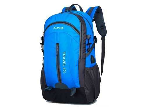 Mochila Bolso Viaje Trekking Impermeable 40 Lts Alpina 306