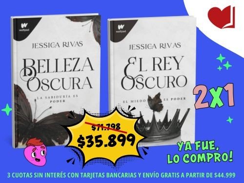 Saga de libros de Fantasía Juvenil 2x1