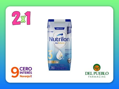 Leche Infantil Nutrilon Etapa 3 Profutura Brik x 200 ml