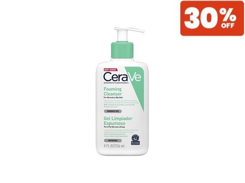 Gel Limpiador Espumoso CeraVe x 236 ml.