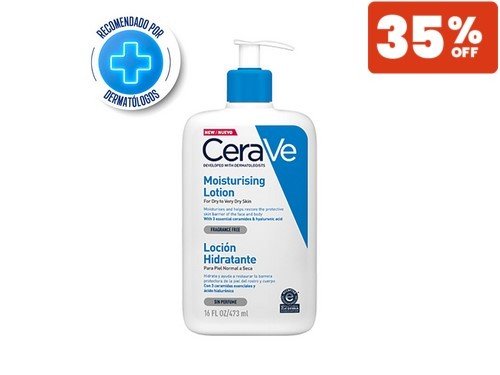 Loción Hidratante CeraVe x 473 ml.