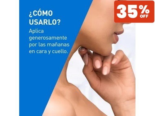 Loción Hidratante Rostro FPS 30 UVA/UBA Cerave x 52 Ml