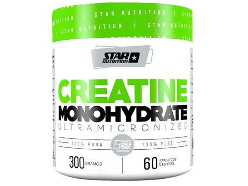 CREATINA MONOHIDRATO MICRONIZADA 300 GR STAR NUTRITION CREATINE