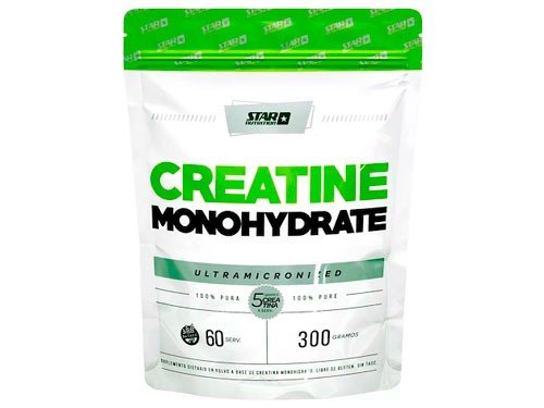 CREATINA MONOHIDRATO MICRONIZADA 300 GR DOYPACK STAR NUTRITION