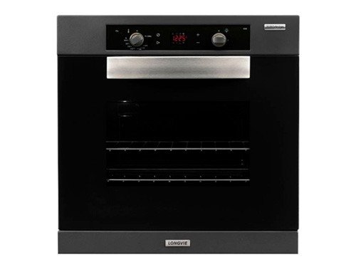 Horno a Gas Grafito 68,5L Display Turbo Ventilación Tangente Longvie