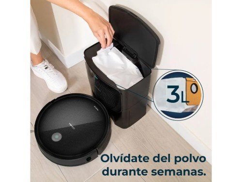 Conga 2499 Ultra Home Titanium. Robot aspirador con autovaciado 4 en 1