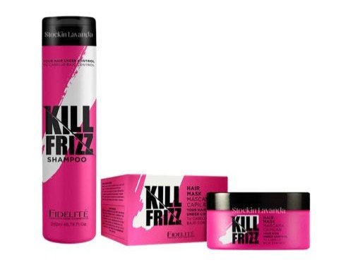 Kit shampoo y mascara capilar anti frizz FIDELITE