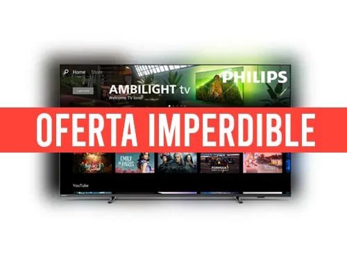 SMART MINI LED GOOGLE TV PHILIPS 75" PULGADAS 4K UHD 75PML9118/77