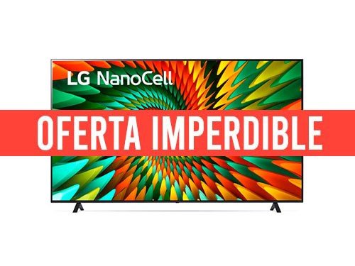 SMART LED NANO CELL TV LG 55" PULGADAS 4K UHD 55NANO77SRA