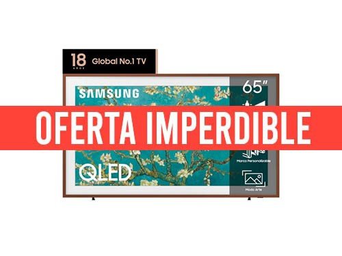 SMART QLED TV SAMSUNG 65" PULGADAS 4K UHD QN65LS03BAGCZBM