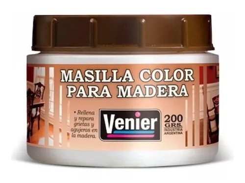 Masilla para madera color pino Venier 200 gr