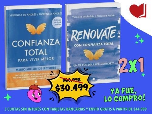 Libros de "CONFIANZA TOTAL" en 2x1.